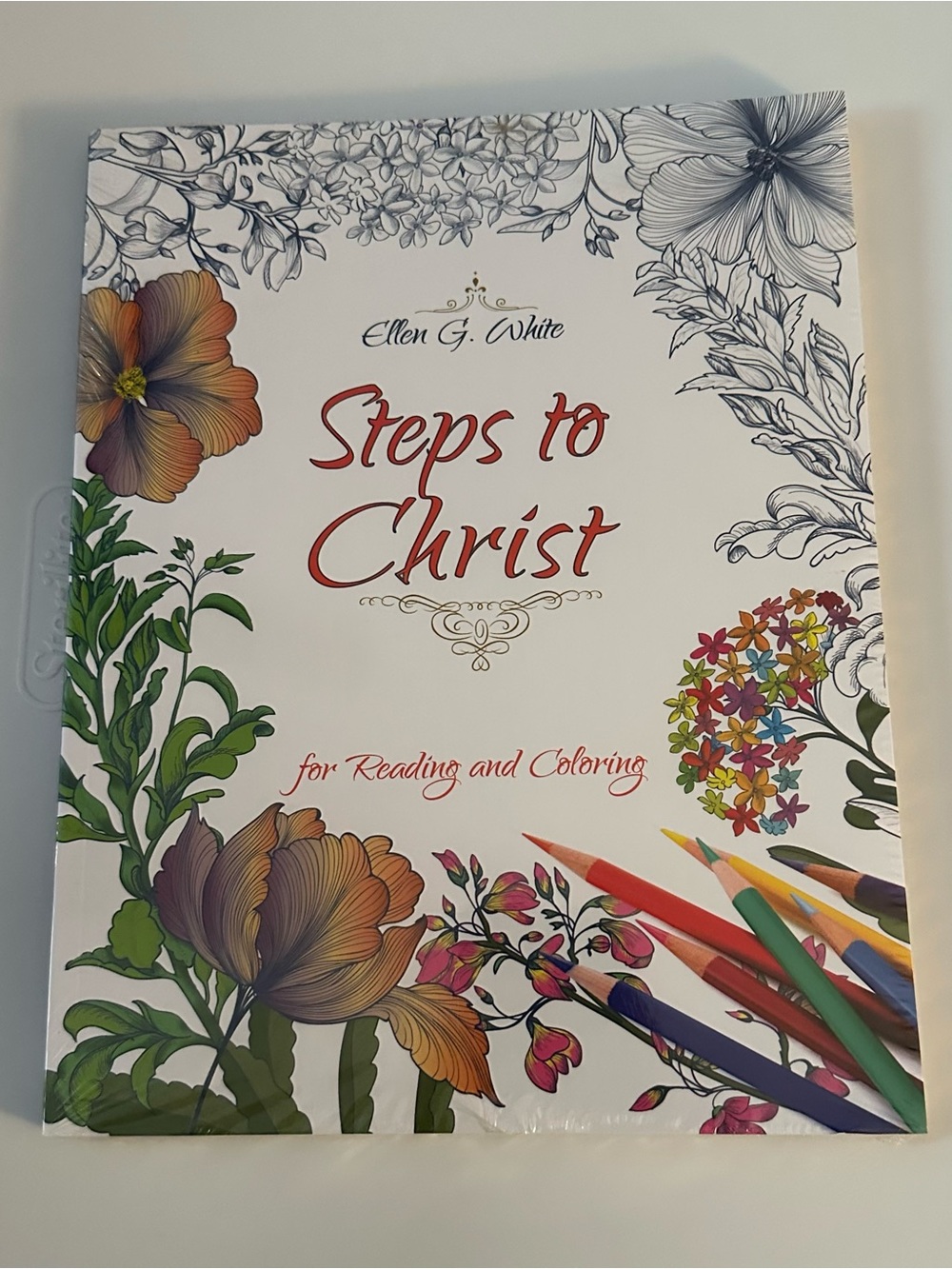 Steps to Christ Book Reading and Coloring NOS Sealed 2017 Ellen White Activity